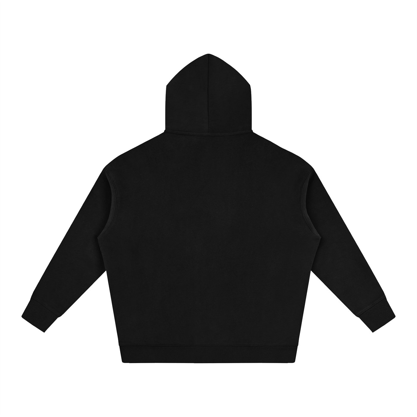 Abundance Perspective Oversized Fleece Hoodie – Unisex Minimalist Logo Hoodie - Image 2