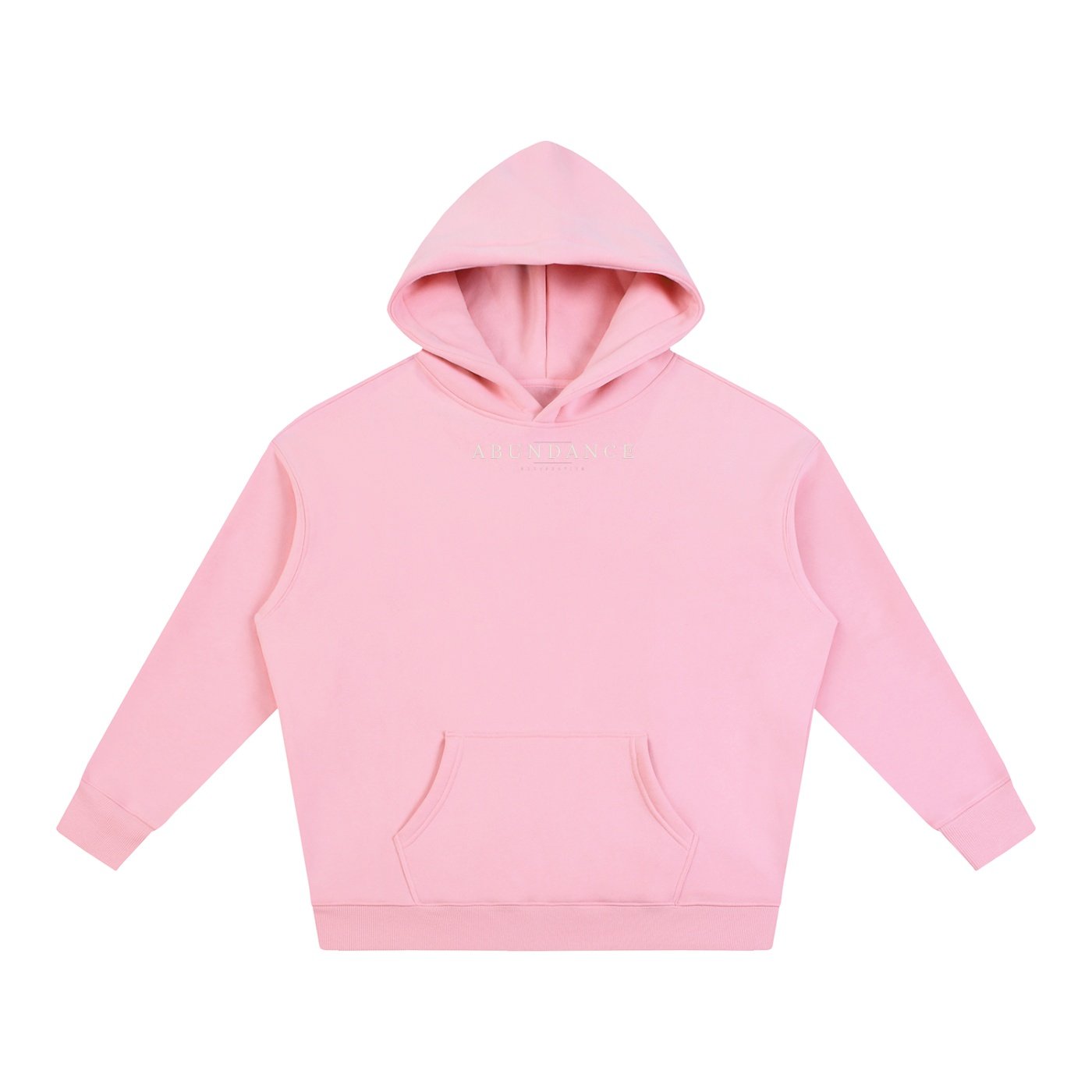 Abundance Perspective Oversized Fleece Hoodie – Unisex Minimalist Logo Hoodie - Image 19