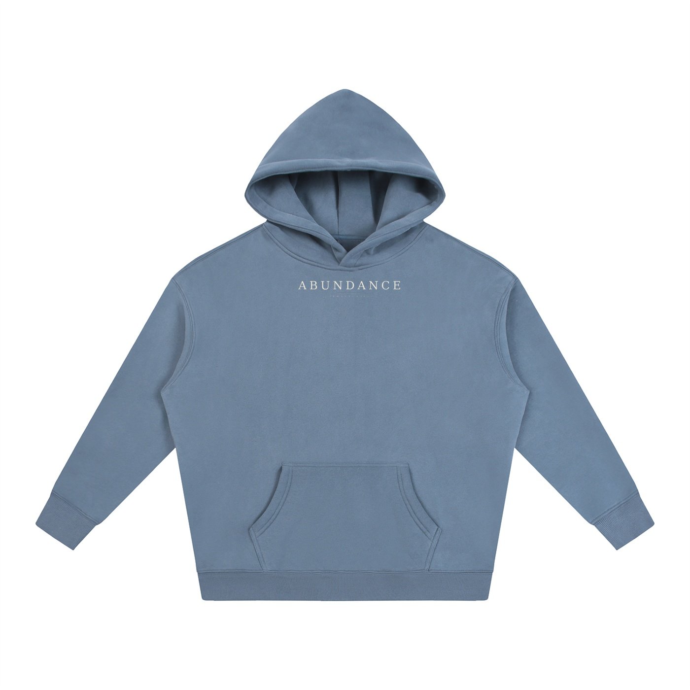 Abundance Perspective Oversized Fleece Hoodie – Unisex Minimalist Logo Hoodie - Image 21