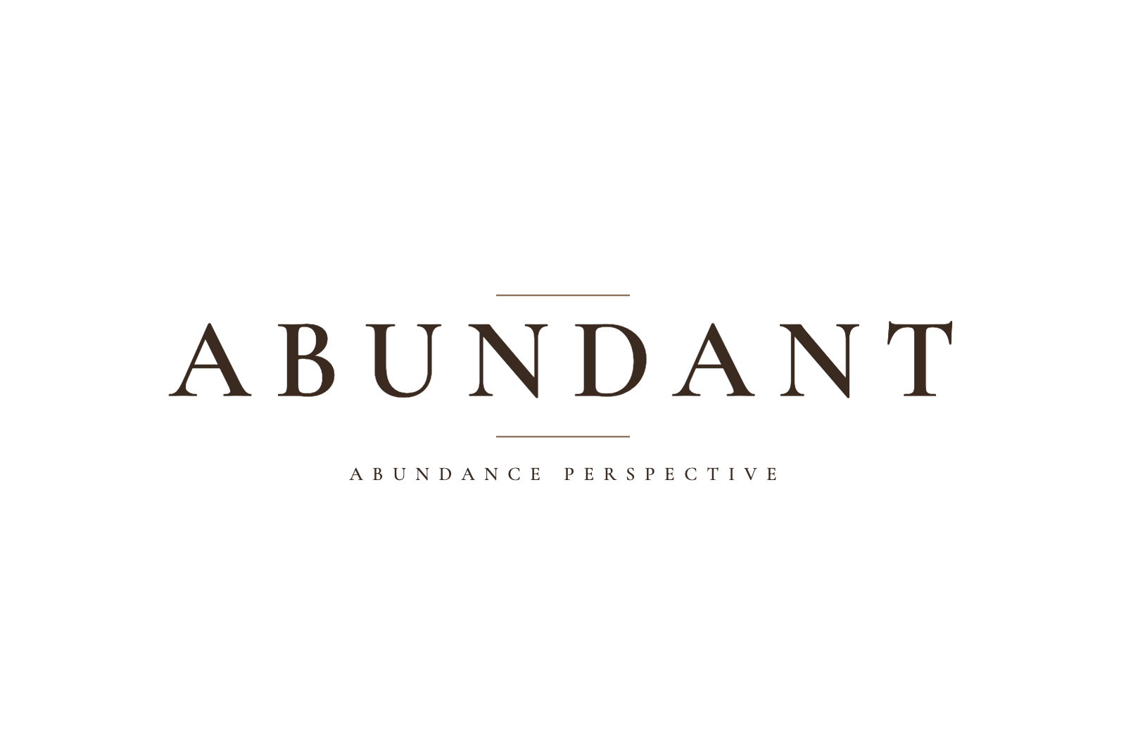Abundant Mindset wordmark by Abundance Perspective