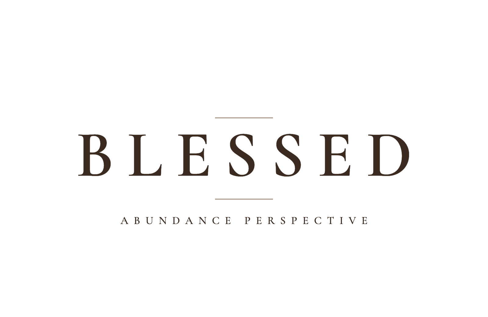 Blessed Mindset wordmark by Abundance Perspective