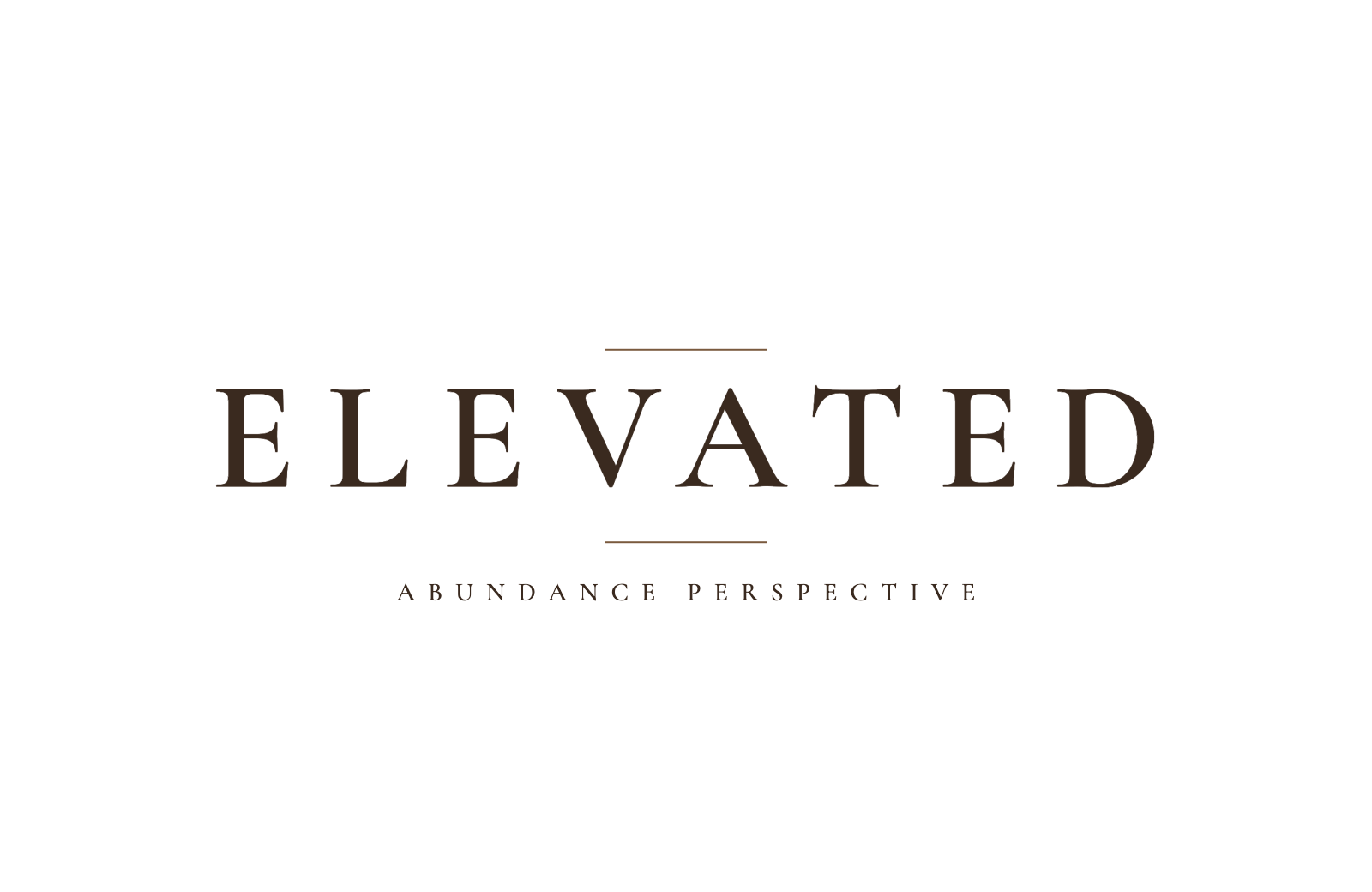 Elevated Mindset wordmark by Abundance Perspective