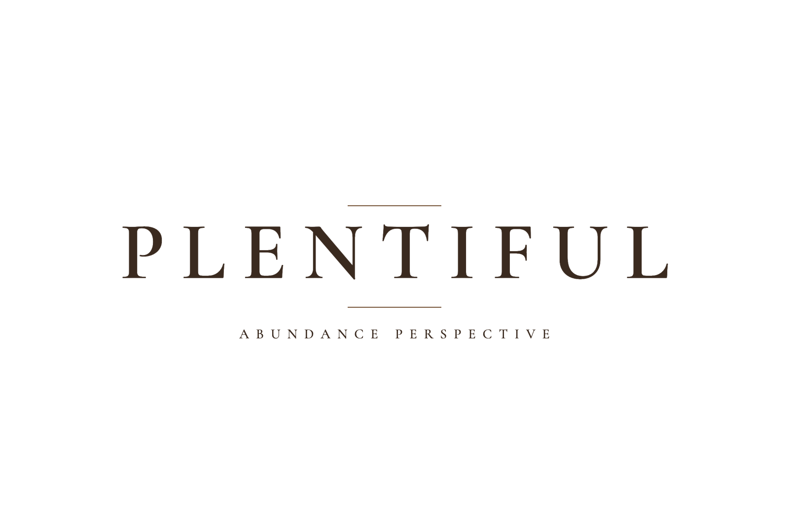 Plentiful Mindset wordmark by Abundance Perspective