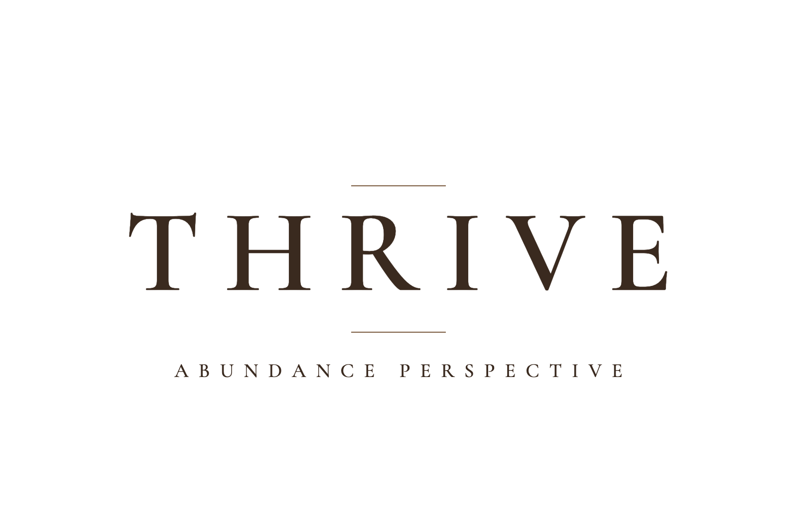 Thrive Mindset wordmark by Abundance Perspective