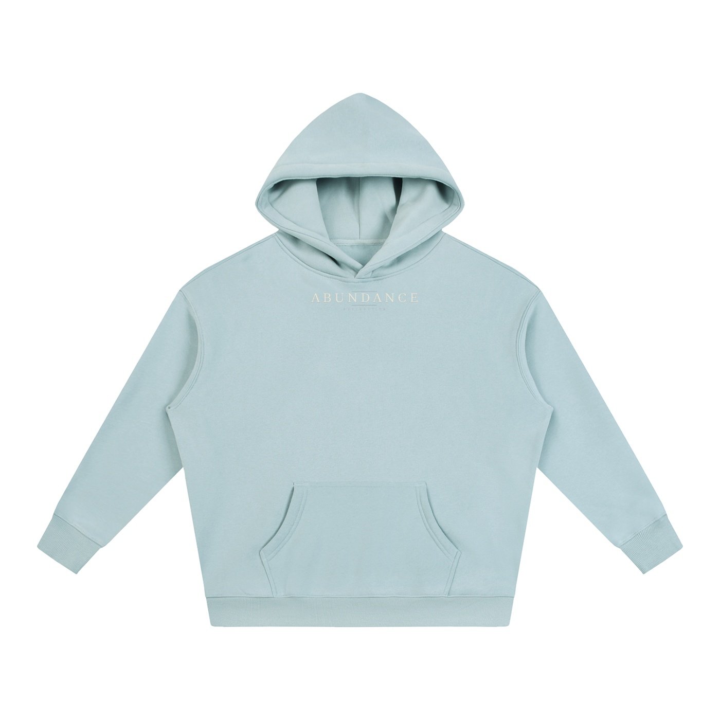 Abundance Perspective Oversized Fleece Hoodie – Unisex Minimalist Logo Hoodie - Image 25